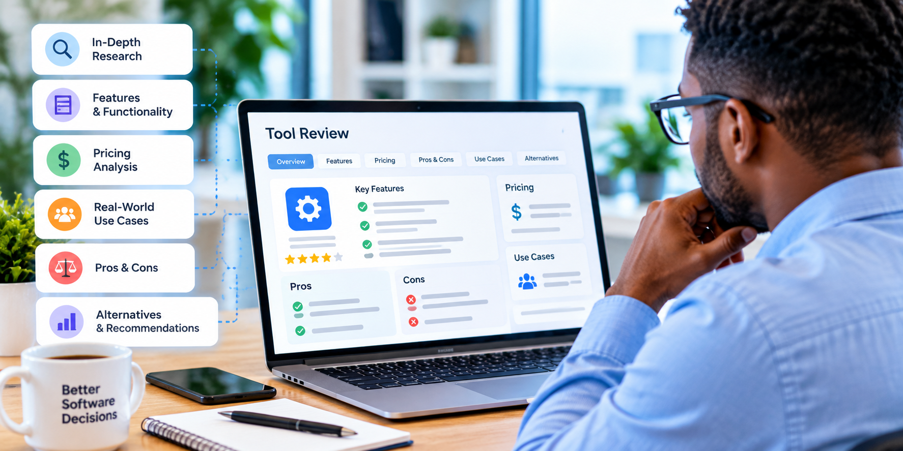 Business software review and evaluation